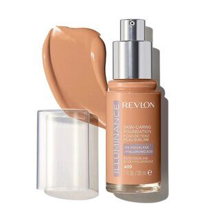 REVLON Illumiinance Skin Caring Brulee 409 Foundation NEW SEALED